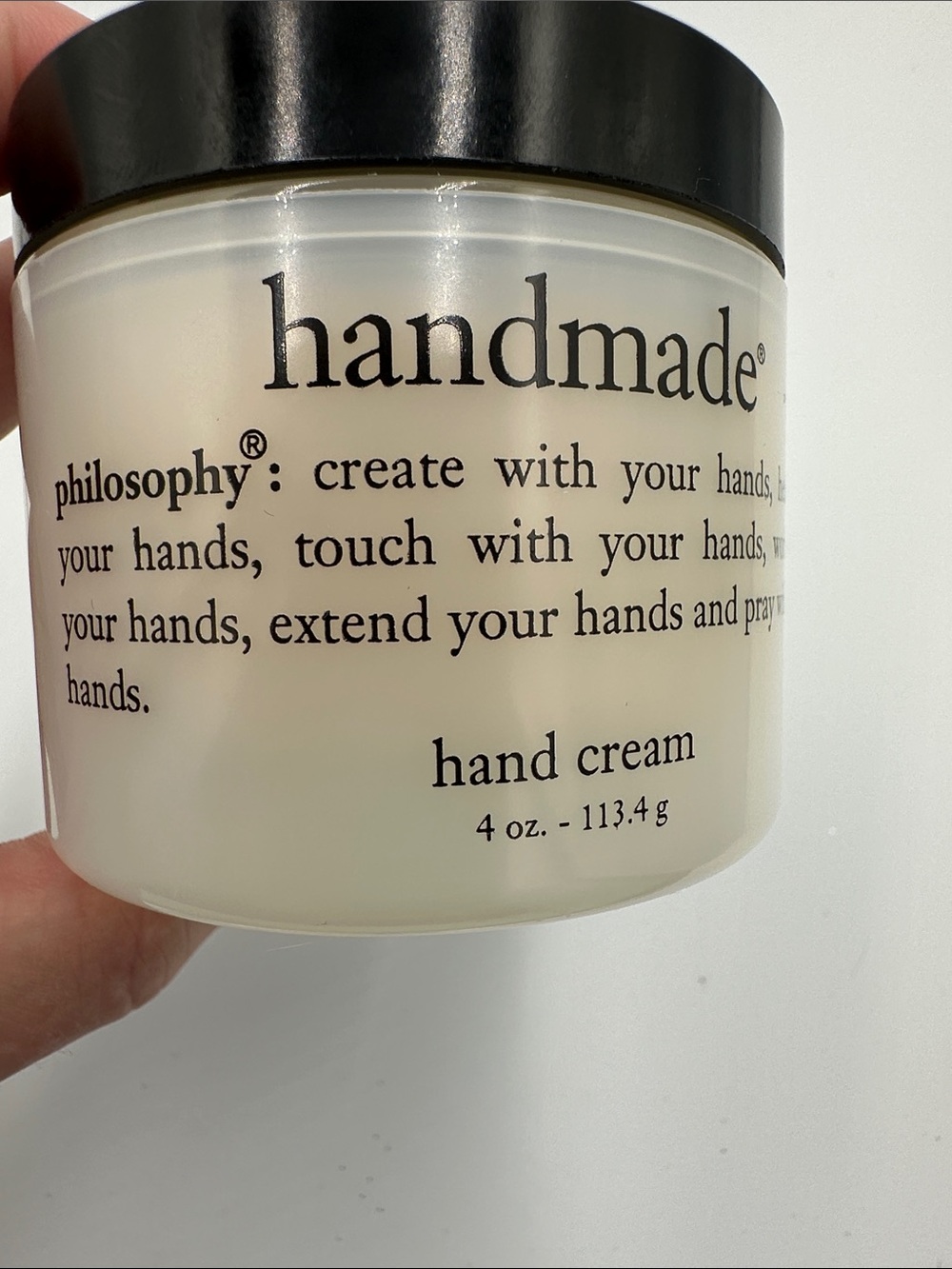 Philosophy Handmade 4oz Hand Cream